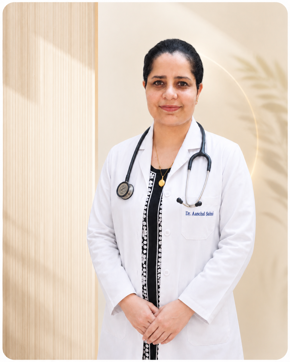 Portrait of Dr. Aanchal Sahni, ENT Specialist in New Delhi